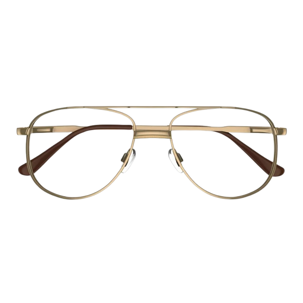 Gold Metal Square Frame