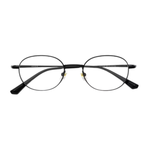 Black Round Metal Frame