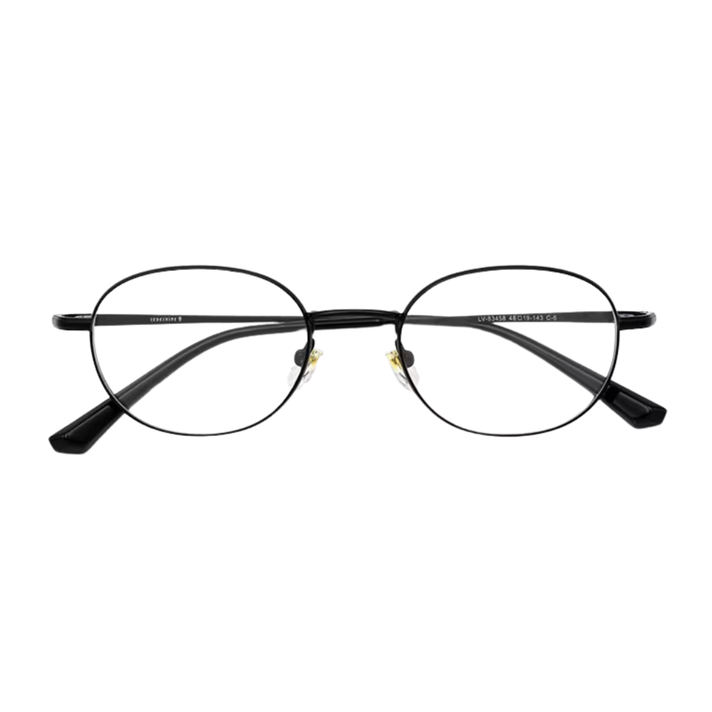 Black Round Metal Frame